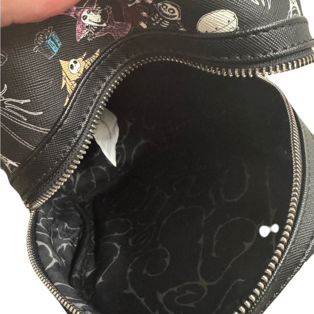 Unisex Loungefly Nightmare Before Christmas Disney Mini Black Backpack Rare - Picture 4 of 4